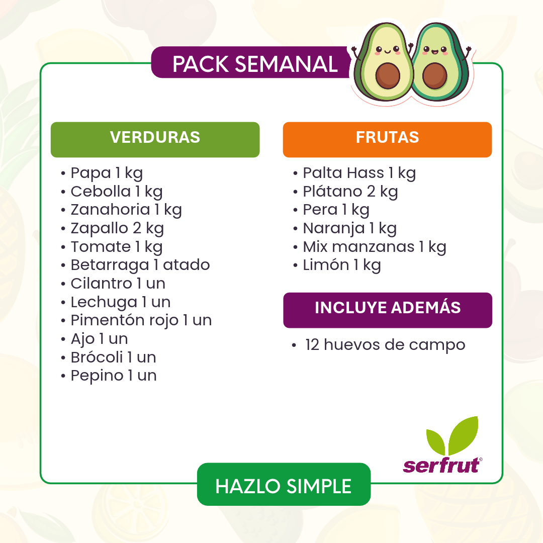 Pack Semanal