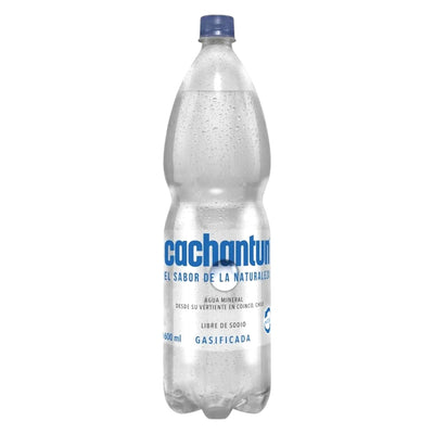 Agua mineral con gas Cachantun 1600 ml