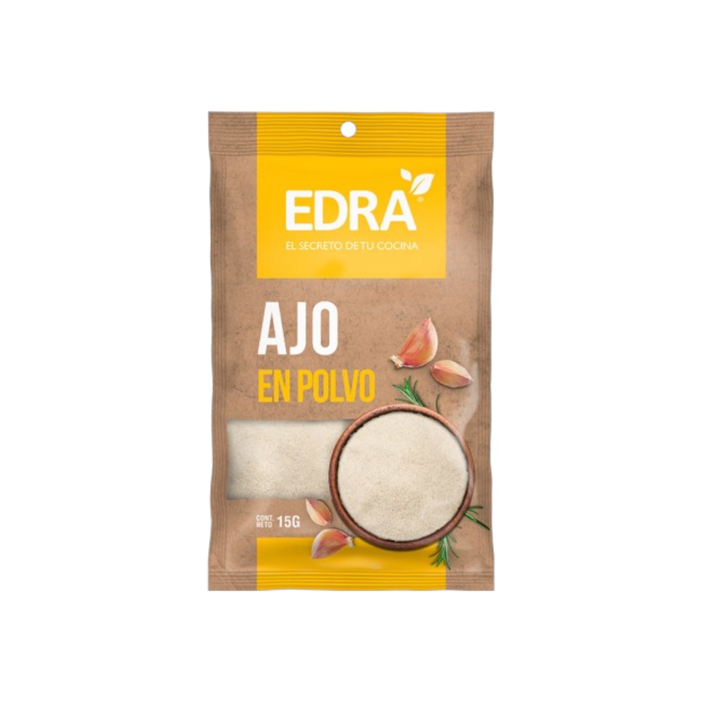 Ajo en polvo Edra 15 g
