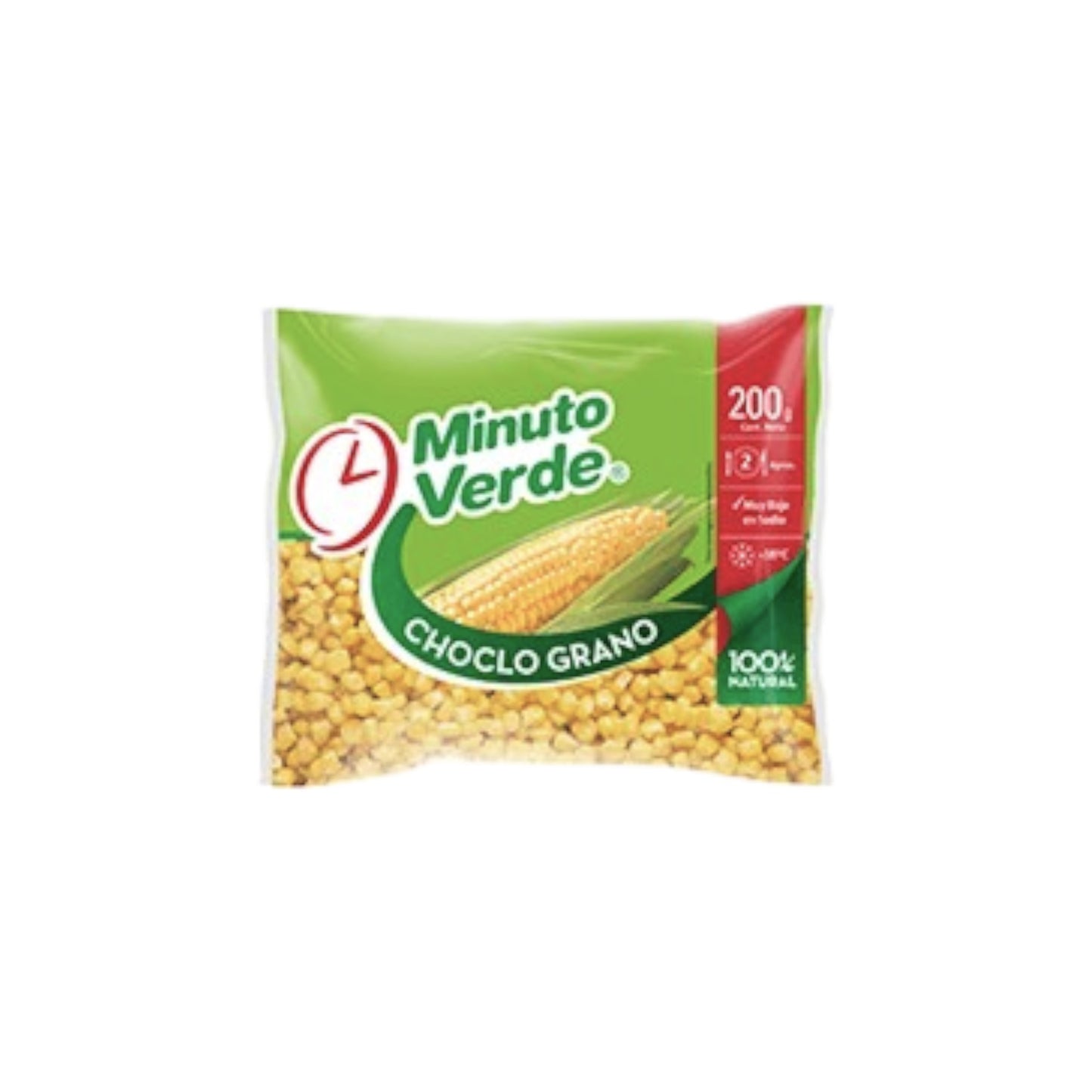Choclo grano congelado Minuto Verde 200 g
