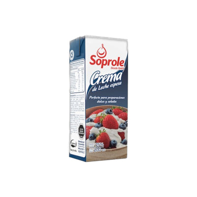 Crema de leche espesa Soprole 200 g
