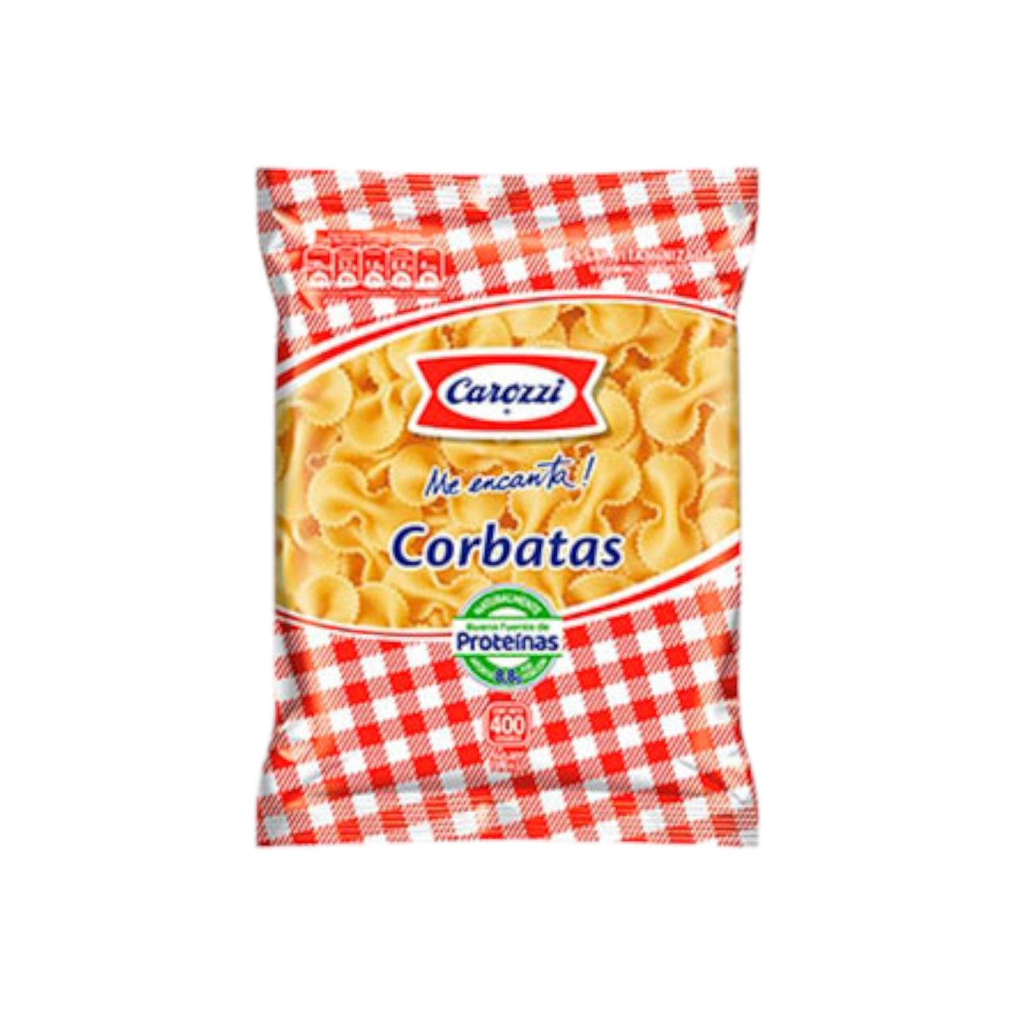 Fideos corbatas Carozzi