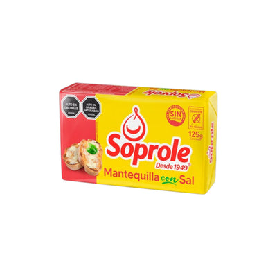 Mantequilla con sal Soprole 125 g