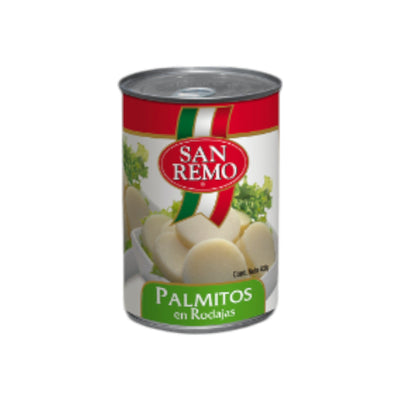 Palmitos en rodajas San Remo