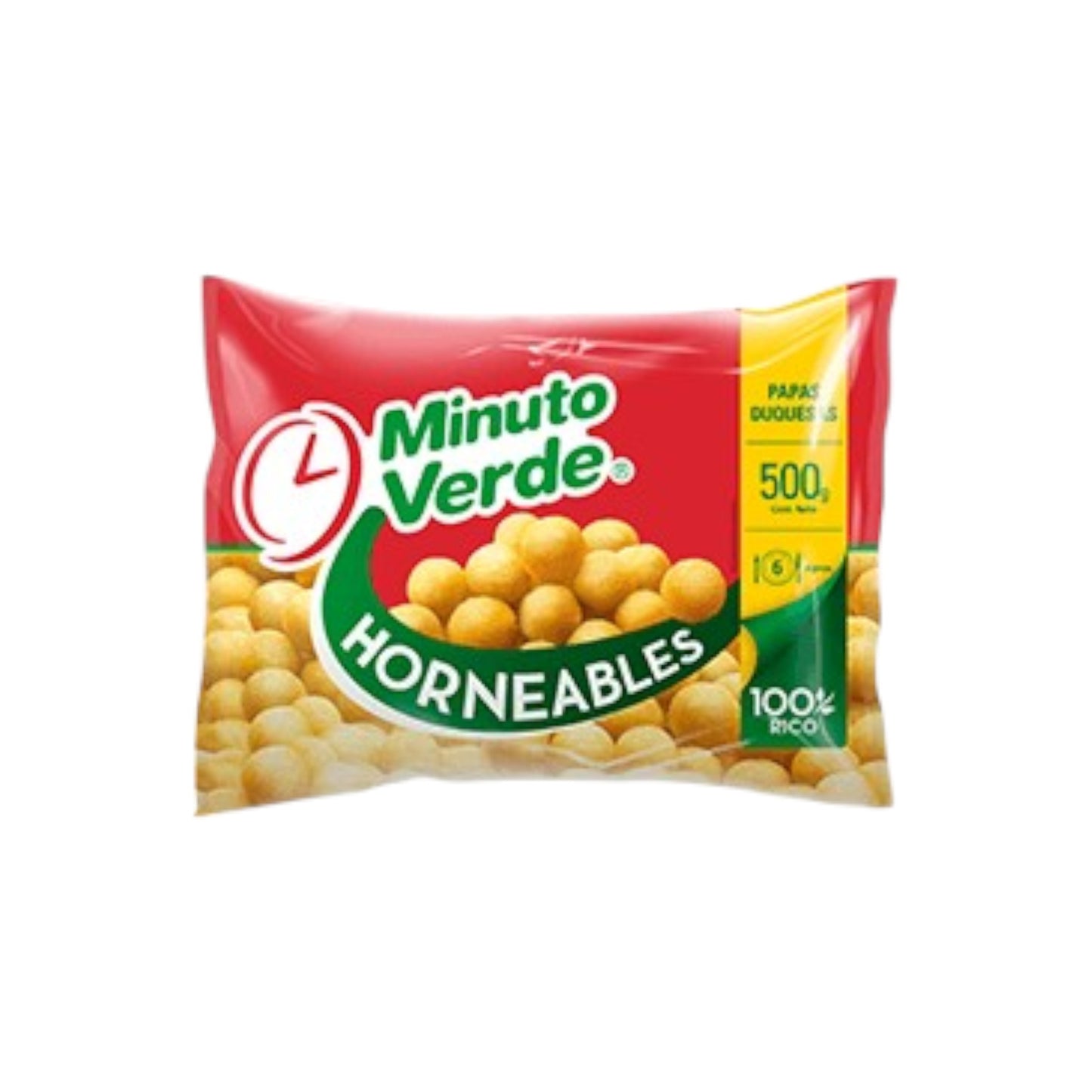 Papas duquesas congeladas Minuto Verde 500 g