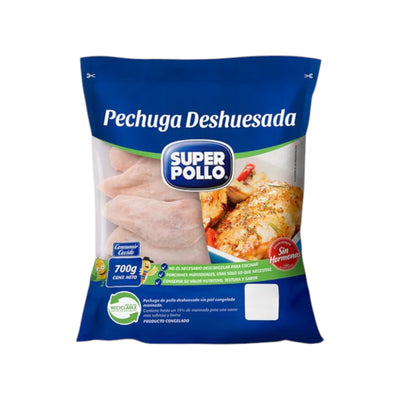 Pollo pechuga deshuesada congelada Super Pollo 700 g