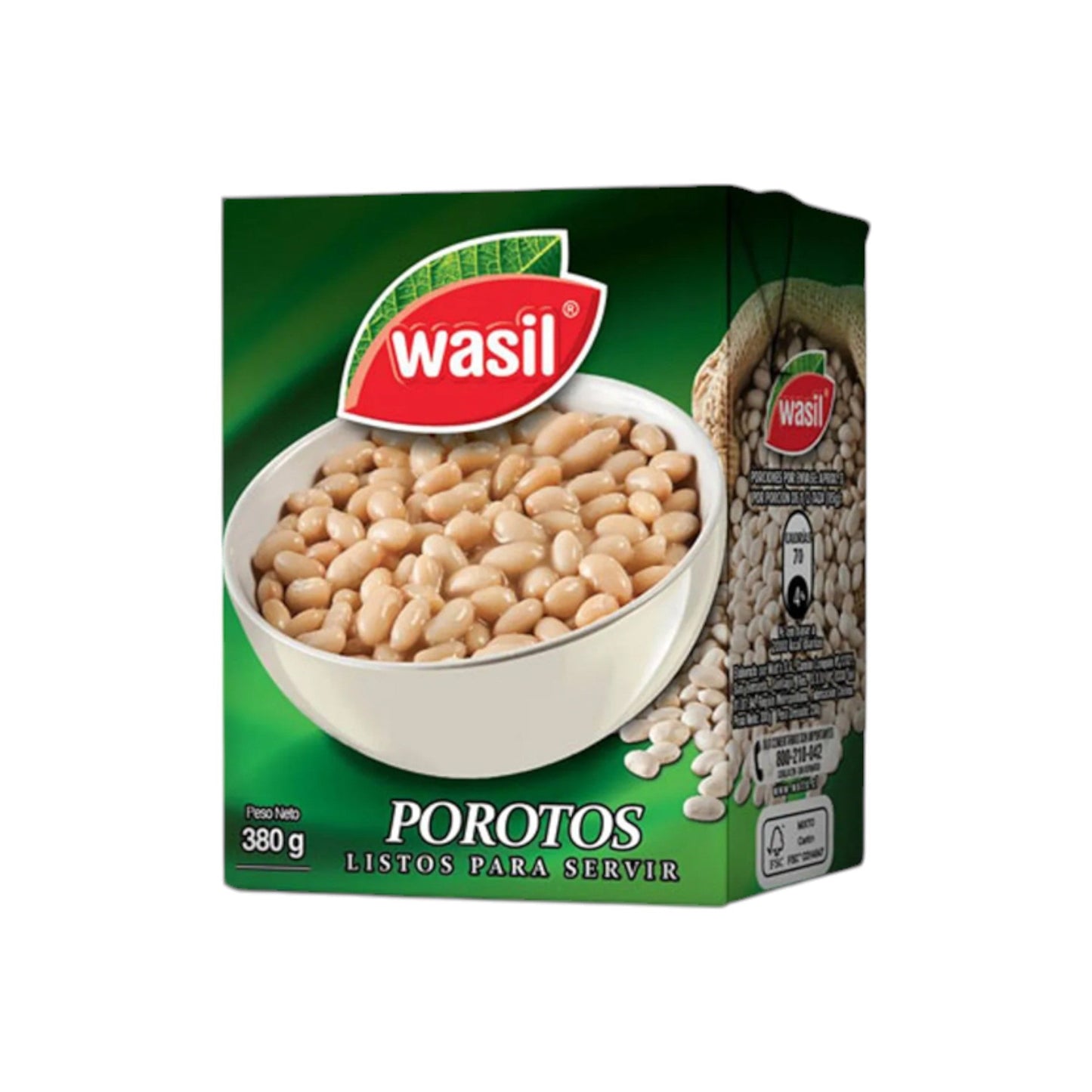Porotos blancos Wasil 380 g