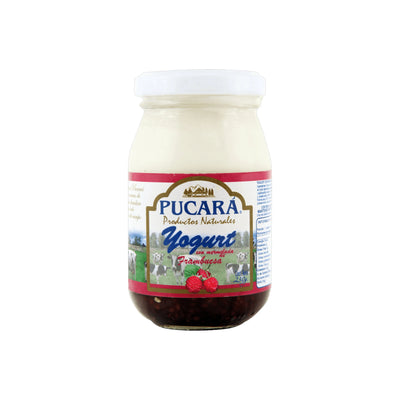 Yogurt con mermelada de frambuesa Pucará 230 g