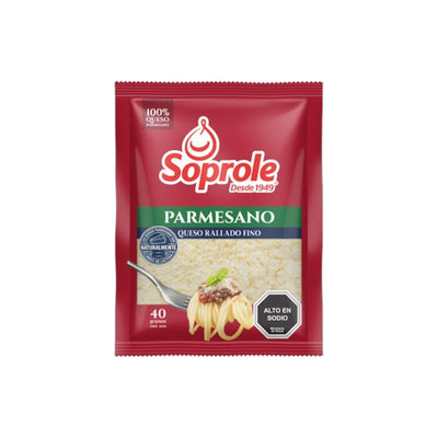 Queso rallado parmesano Soprole 40 g