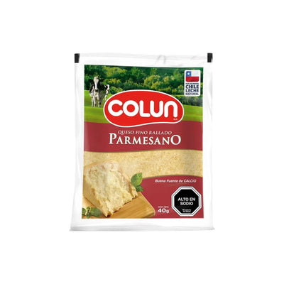 Queso rallado parmesano Colun 40 g