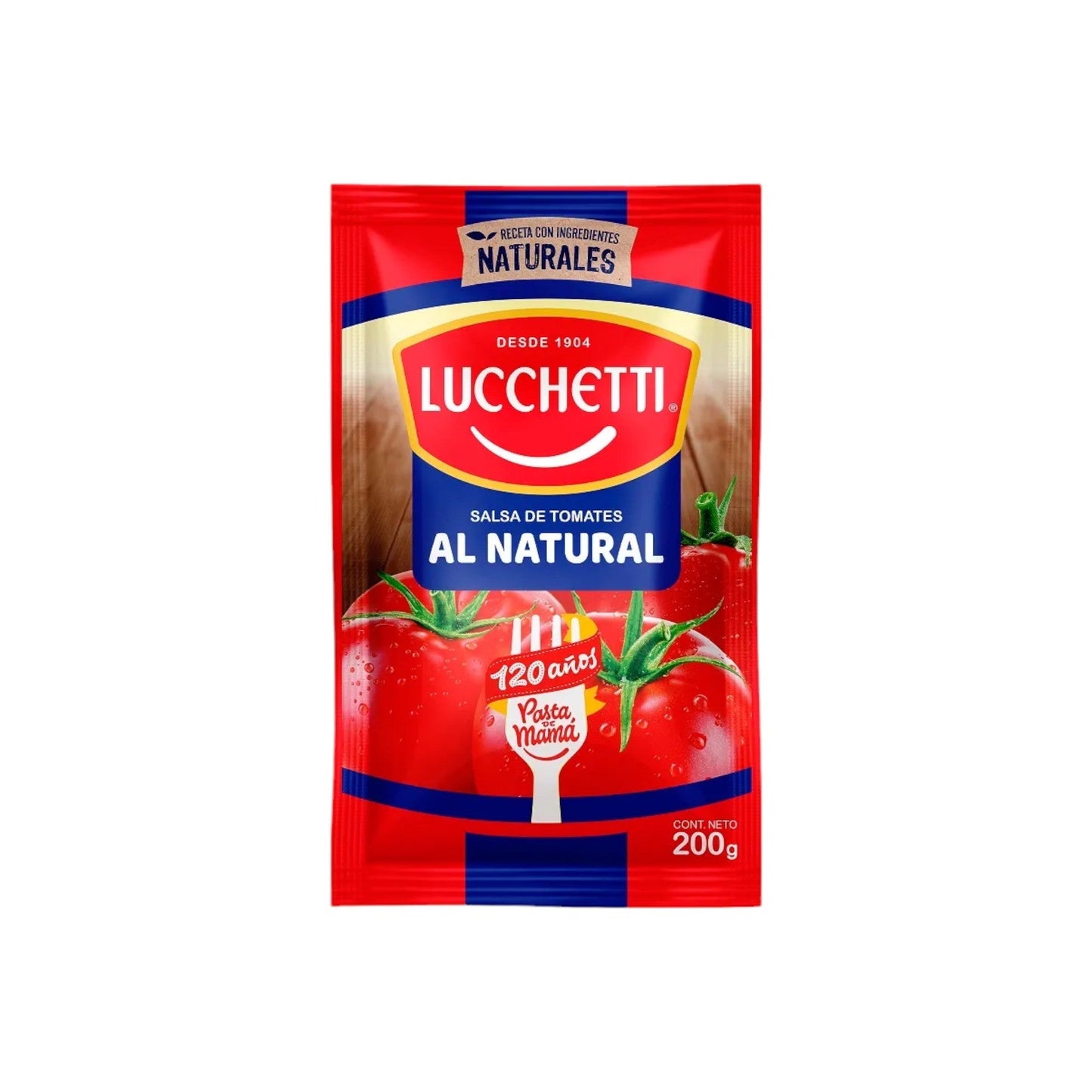 Salsa de tomates Lucchetti 200 g