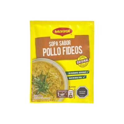 Sopa sabor pollo con fideos Maggi 70 g