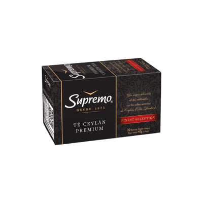 Té Ceylán negro Supremo 20 bolsitas