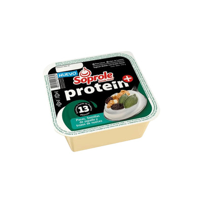 Yogurt batido con frutos secos sin lactosa Protein+ Soprole 150 g