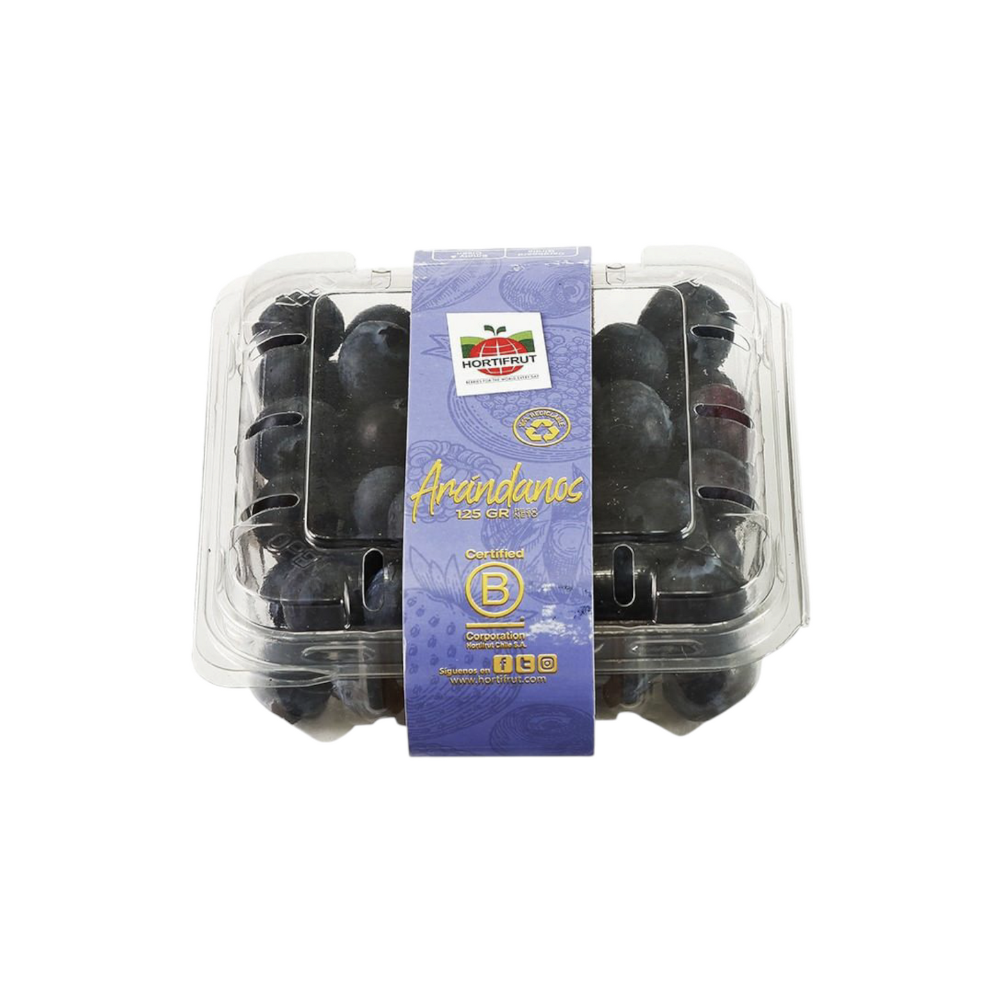Arándanos bandeja Nortifrut 120 g