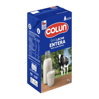 Leche natural entera Colun 1 L