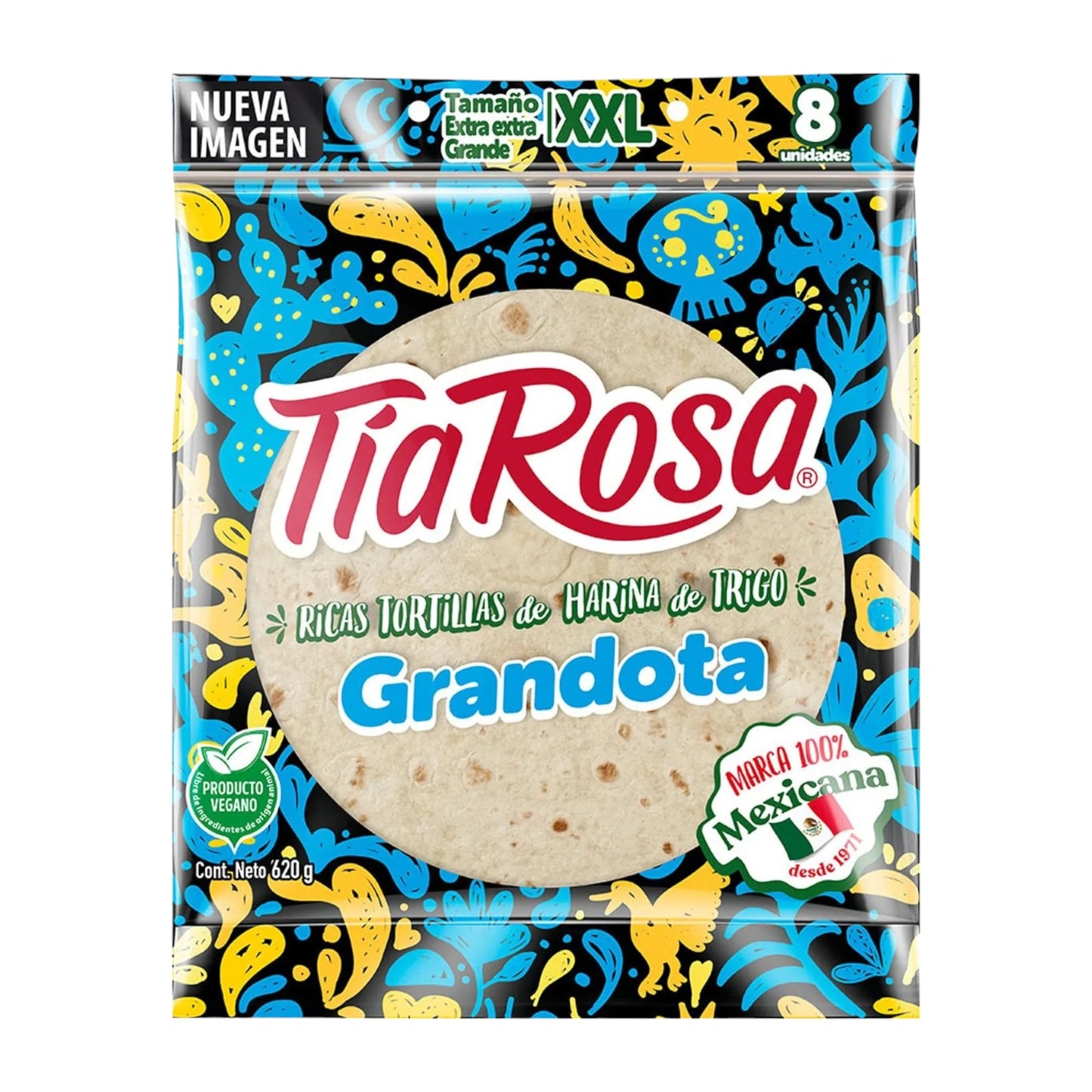 Tortilla grandota Tía Rosa 8 un XXL 620 g