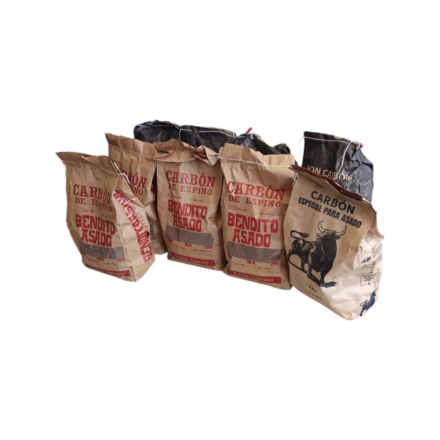 Bolsa de carbón 2,5 kg
