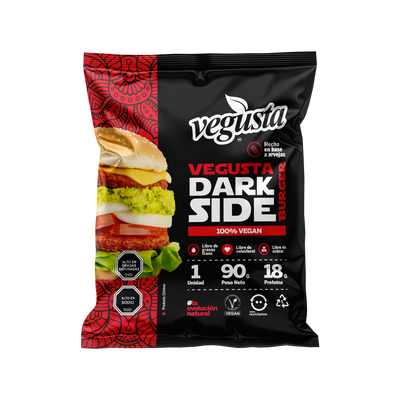 Hamburgesa Dark Side (plant-based) - Unidad