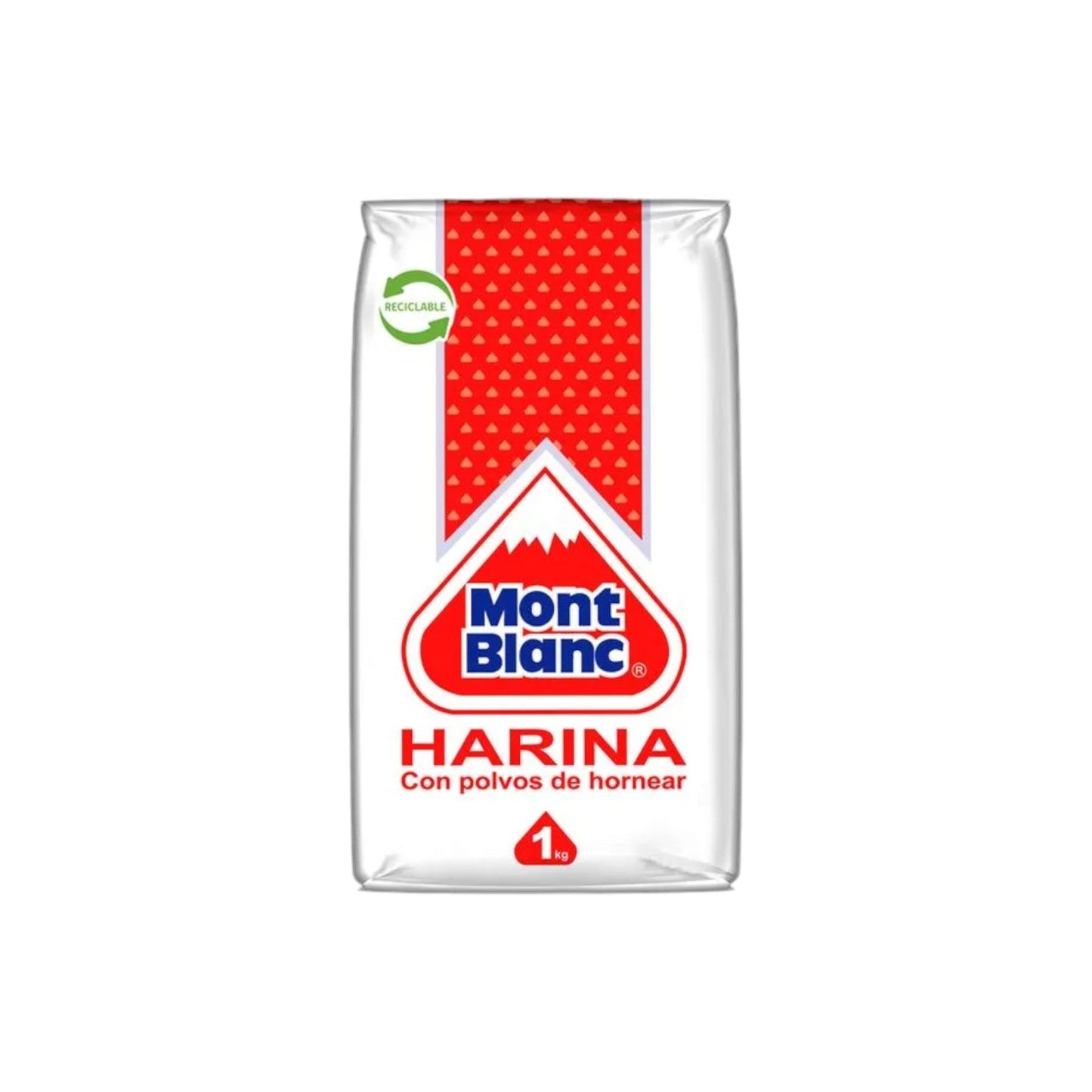 Harina con polvo de hornear Mont Blanc 1 K