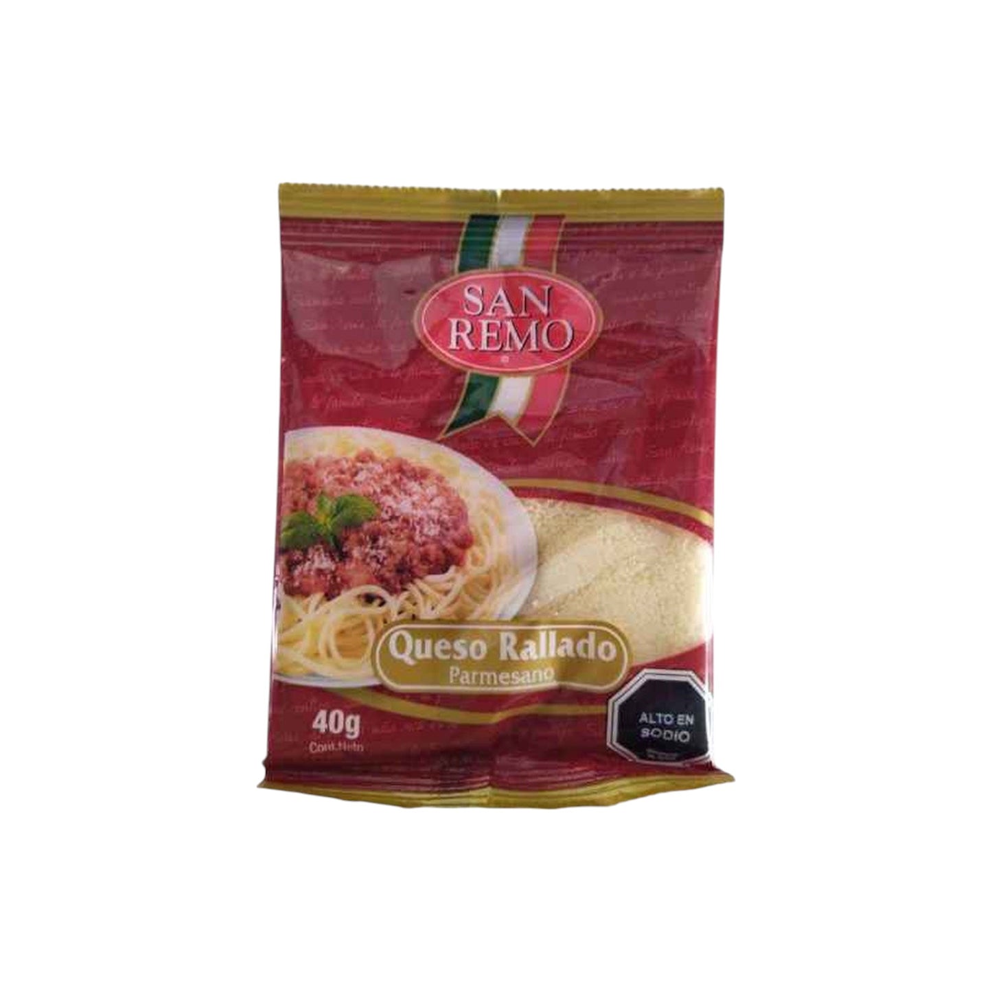 Queso rallado parmesano San Remo 40 g