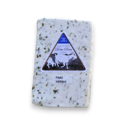 Queso de leche de cabra finas hierbas Doña Rina 250 g