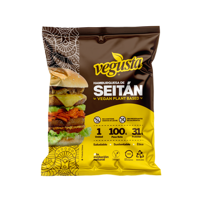Hamburgesa Seitán (plant-based) unidad