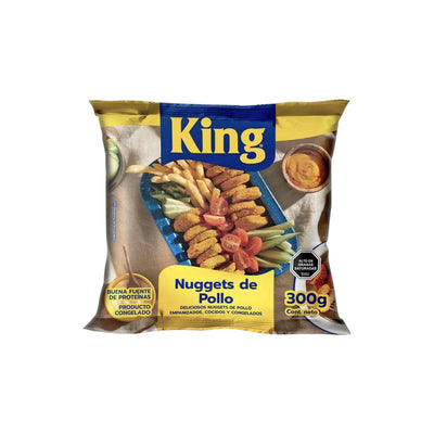 Nuggets de pollo congelados King 300 g